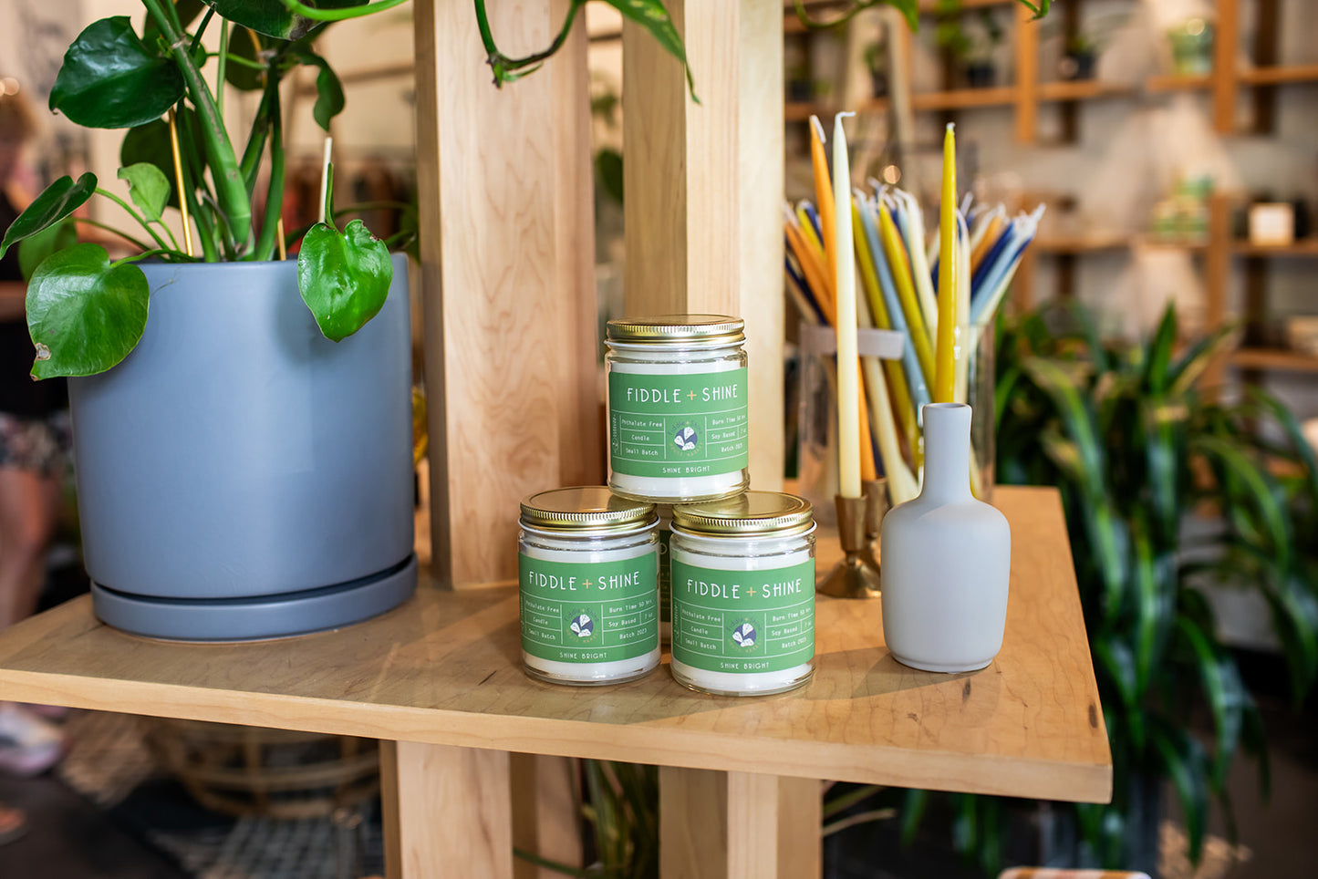 Shine Bright F+S Candle
