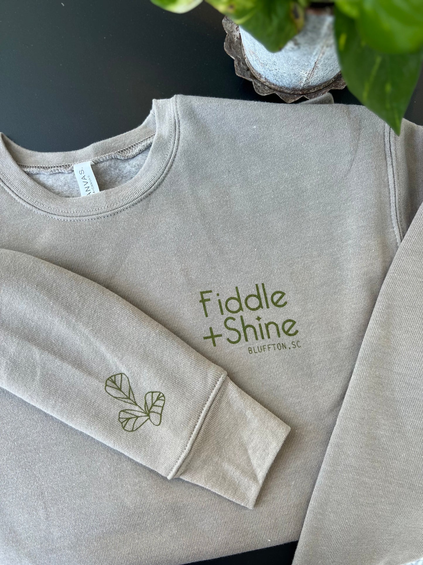 Fiddle + Shine Crew Neck Sweatshirt
