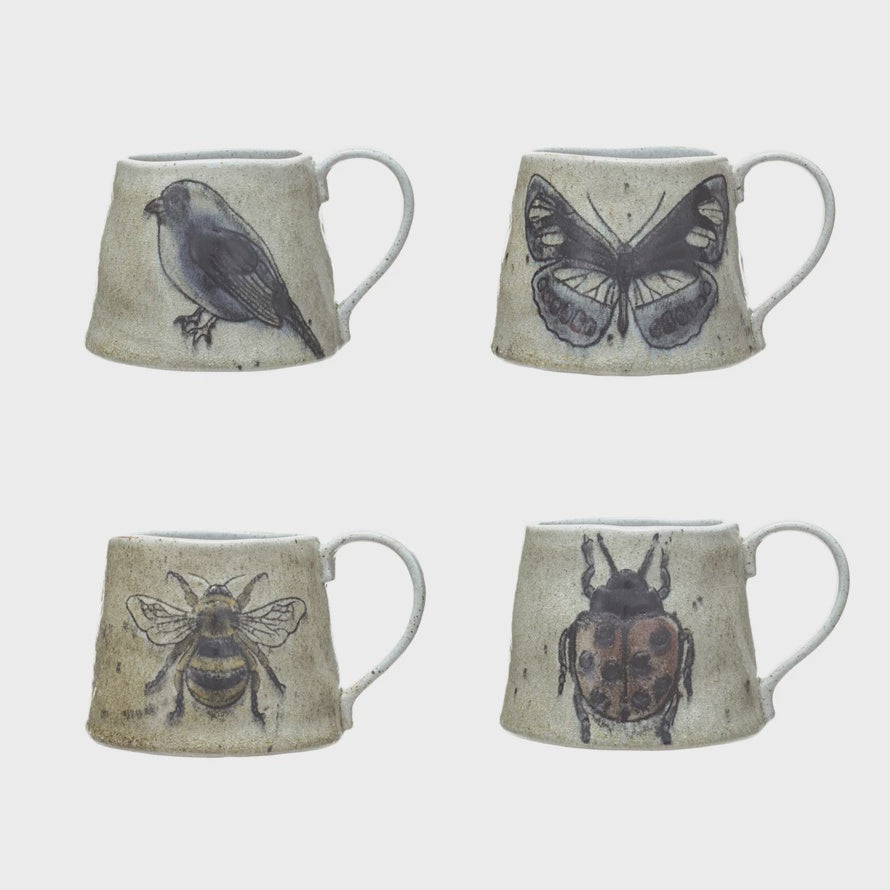 Stoneware Insect Mug