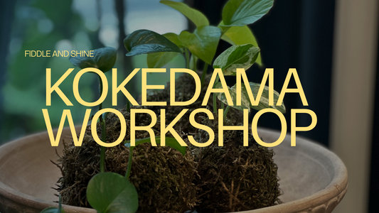 Macrame + Kokedama Workshop