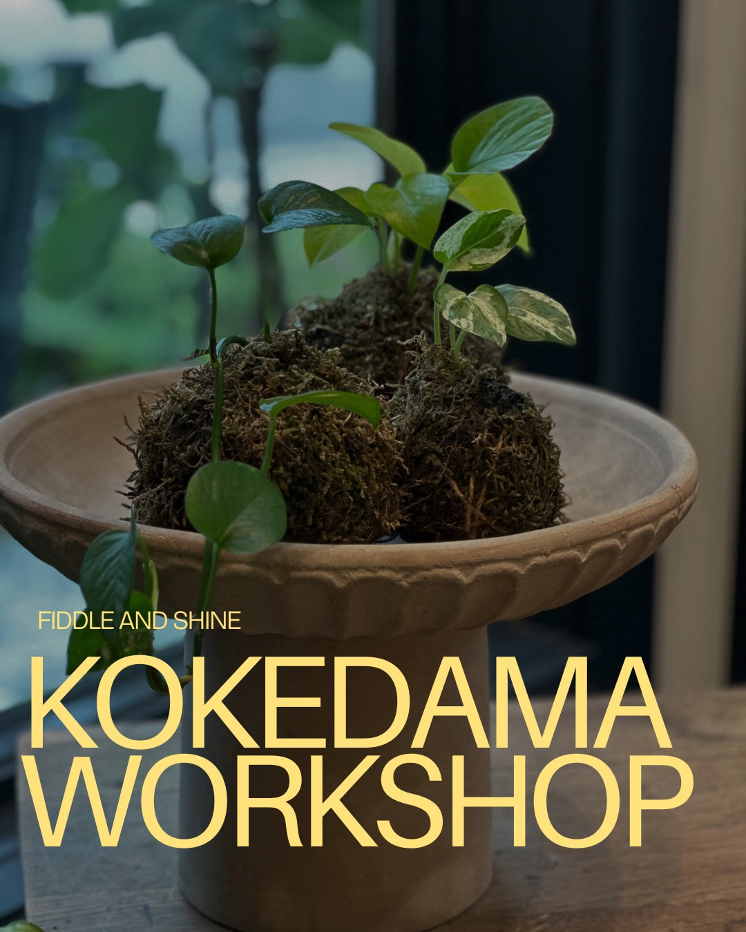 Kokedama Workshop